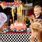 4E's Novelty 24 Pcs Checkered Party Supplies and Accessories like Checkered Flag Plates, Checkered Paper Cups, Checkered Flag Napkins, Cutlery - Race Car Party Plates For Different Special Occasions